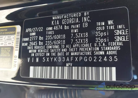 2023 Kia Sportage Ex from USA, damaged, VIN 5XYK33AFXPG022435